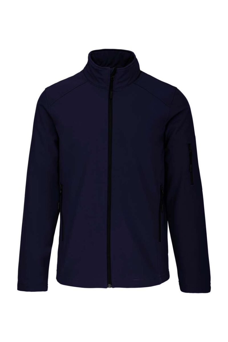 ka401-navy-a1 Kariban SOFTSHELL JACKET - Μπλε μαρίν