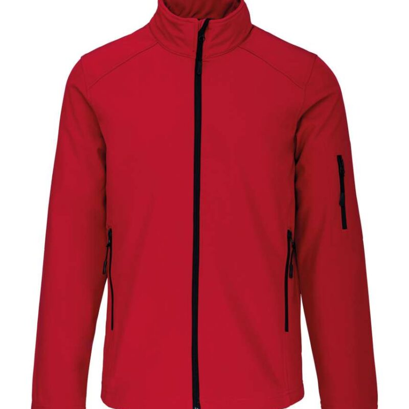 Kariban SOFTSHELL JACKET - Κόκκινο