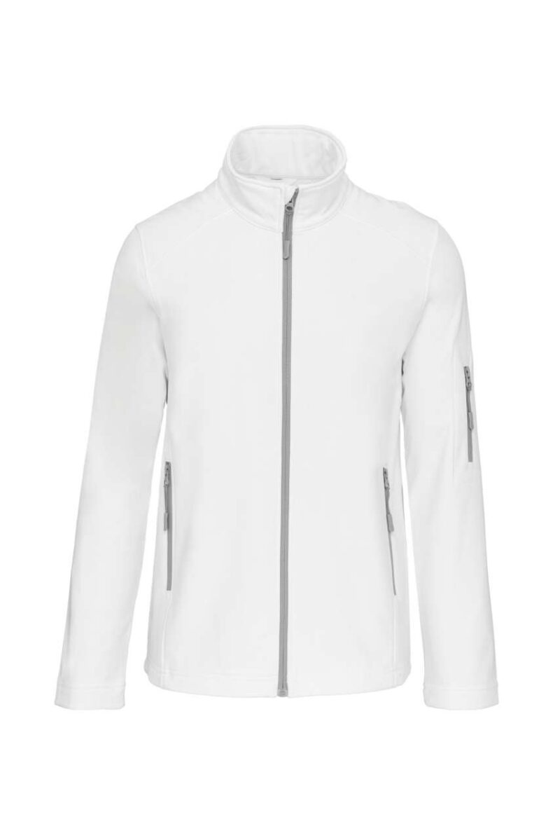 ka401-white-a1 Kariban SOFTSHELL JACKET - Λευκό