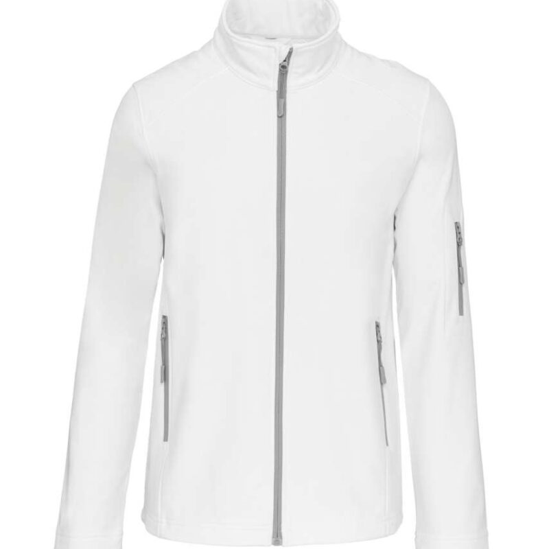 ka401-white-a1 Kariban SOFTSHELL JACKET - Λευκό