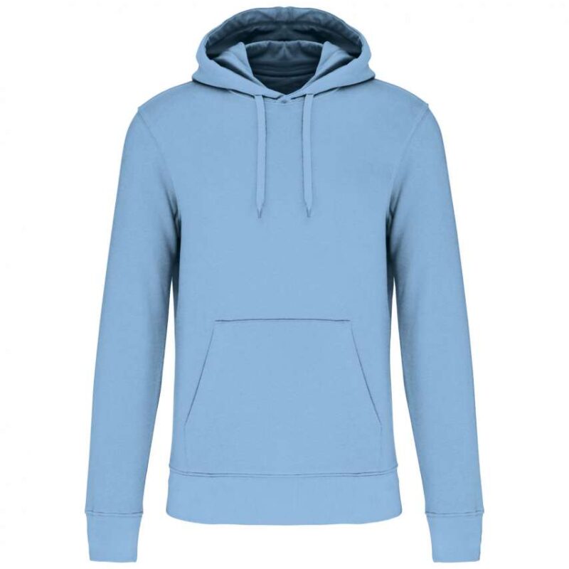 ka4027-sky_blue-a1 Kariban SOL'S ECO-FRIENDLY HOODED SWEATSHIRT MEN - Γαλάζιο