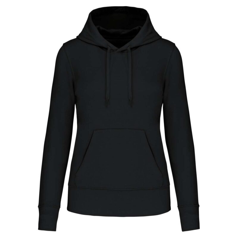 ka4028-black-a1 Kariban SWEATSHIRT για LADIES ECO-FRIENDLY HOODED - Μαύρο