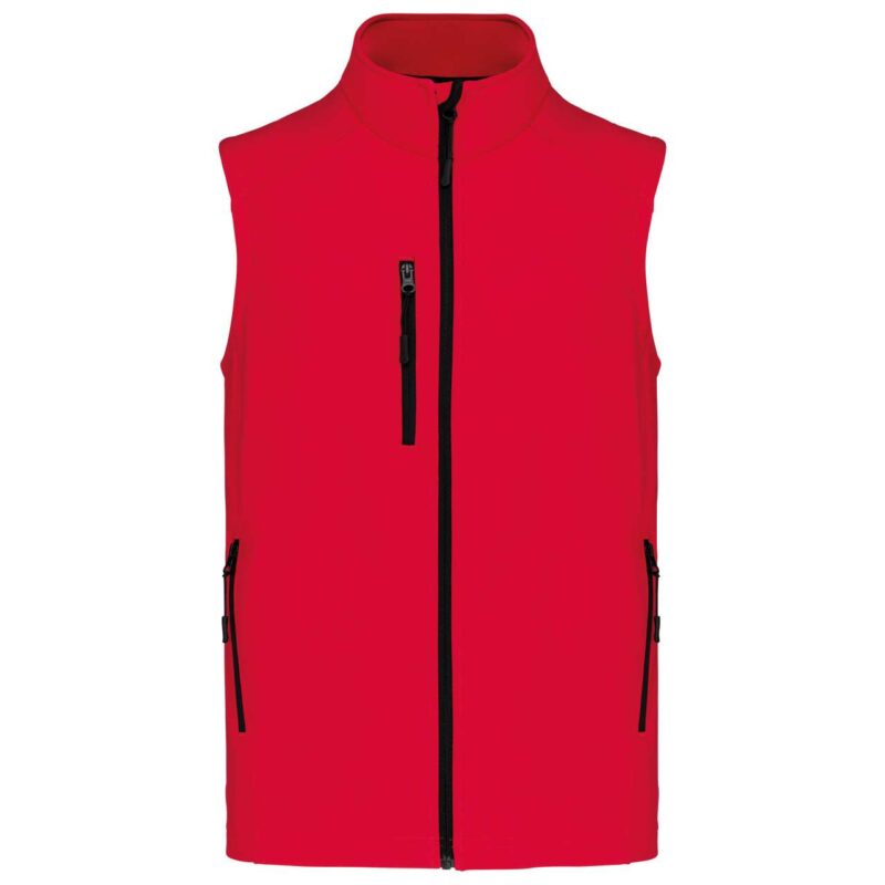 ka403-red-a2 Kariban Ανδρικό SOFTSHELL BODYWARMER - Κόκκινο