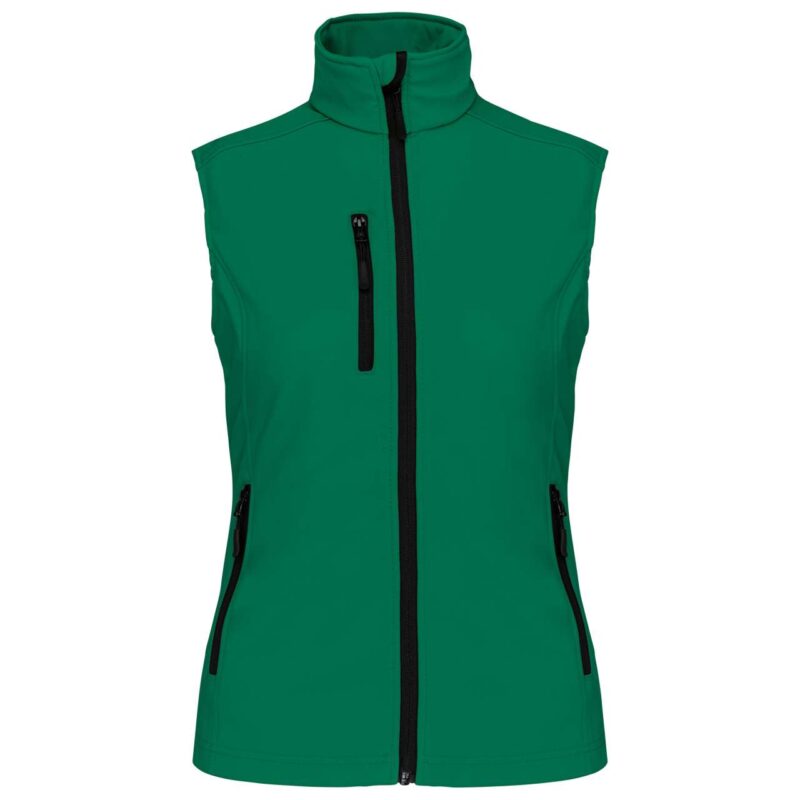 Kariban SOFTSHELL BODYWARMER για LADIES - πράσινο του Κέλι