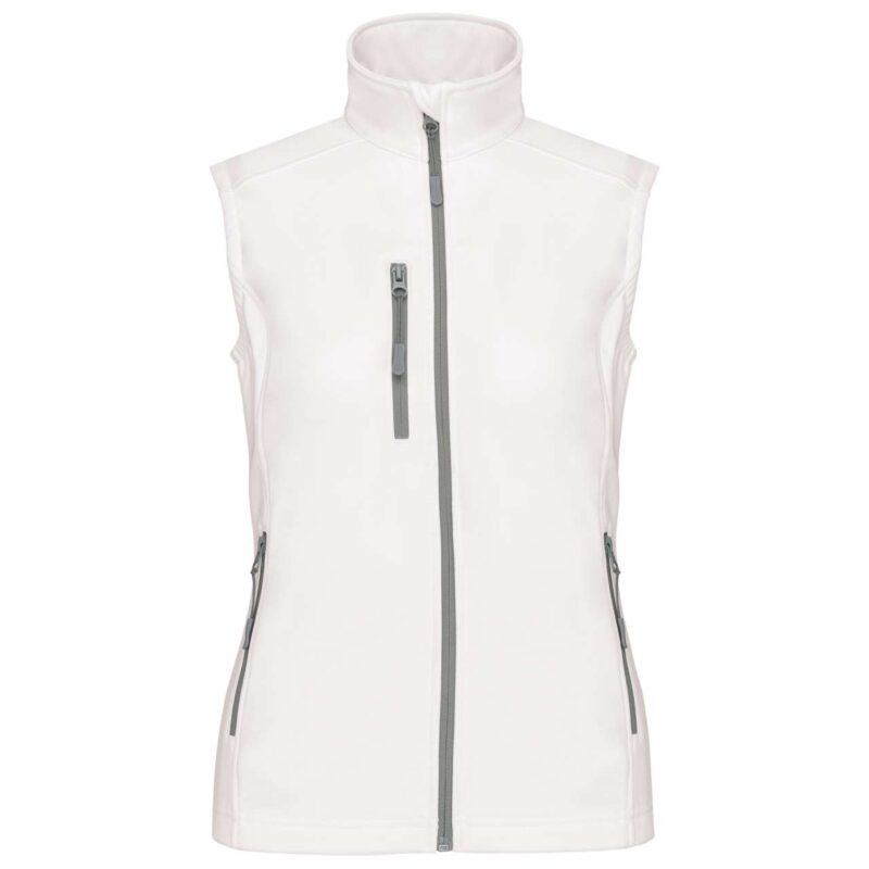 ka404-white-a2 Kariban SOFTSHELL BODYWARMER για LADIES - Λευκό