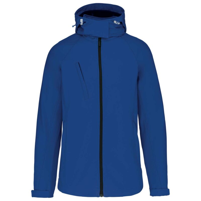 ka414-dark_royal_blue-a1 Kariban JACKET LADIES SOFTSHELL με DETACHABLE HOODED - Σκούρο Βασιλικό Μπλε