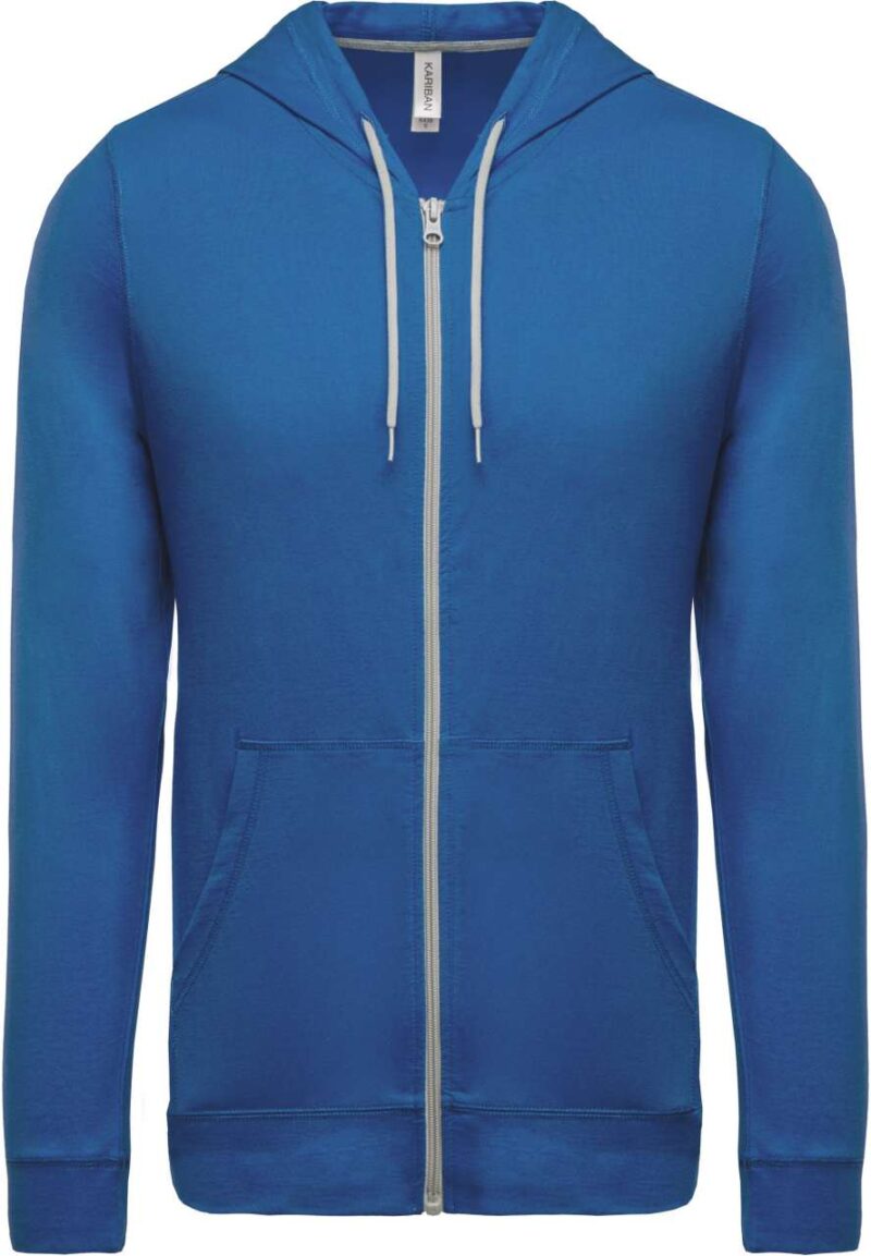 ka438-light_royal_blue-a1 Kariban LIGHTWEIGHT COTTON HOODED SWEATSHIRT - ανοιχτό βασιλικό μπλε