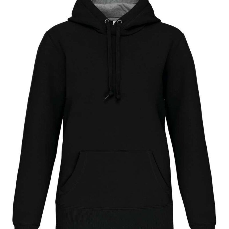 Kariban HOODED SWEATSHIRT - Μαύρο