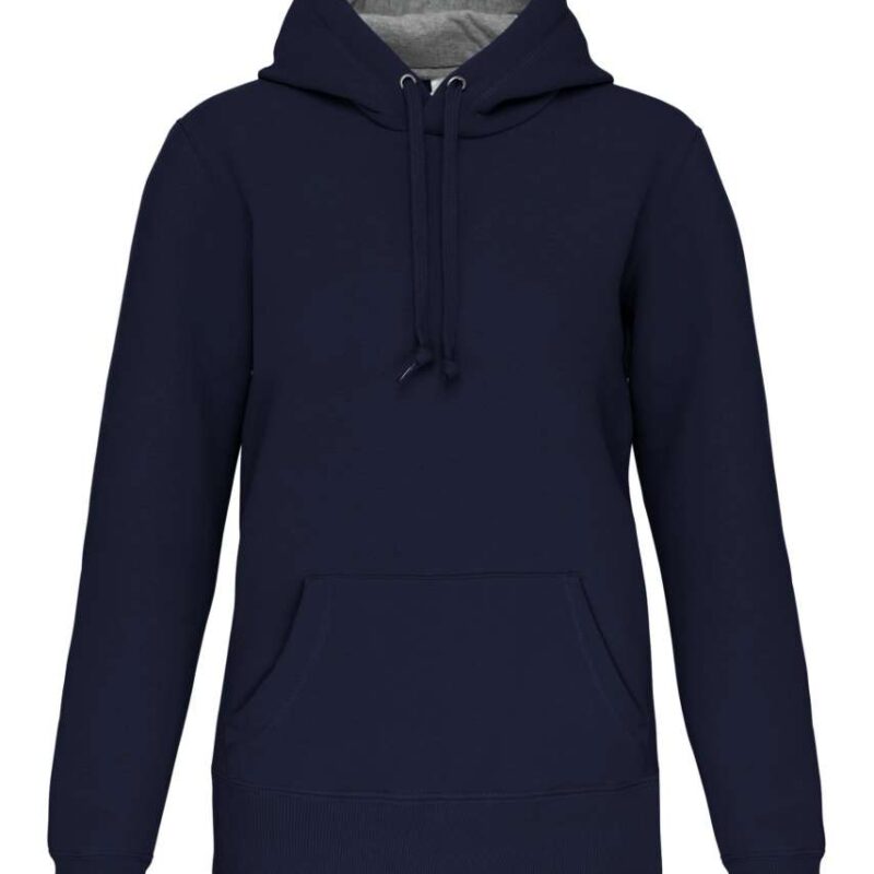 ka443-navy-a1 Kariban HOODED SWEATSHIRT - Μπλε μαρίν