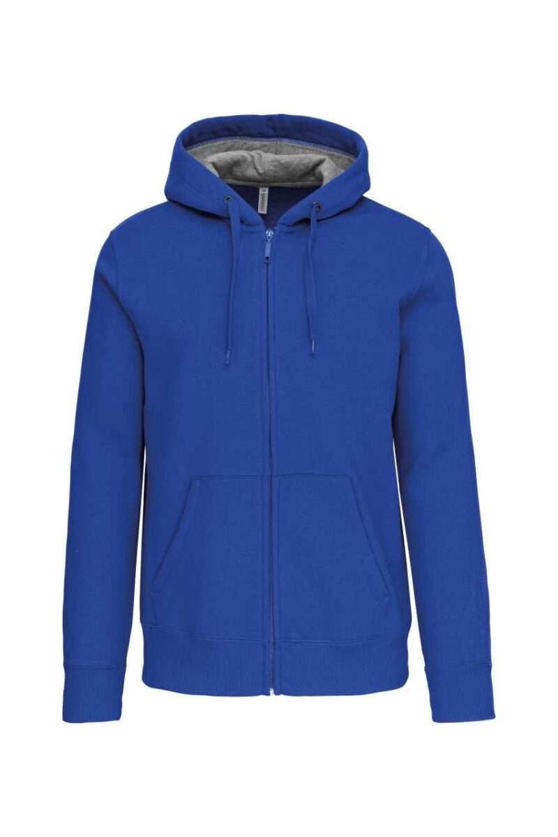 Kariban FULL ZIP HOODED SWEATSHIRT - ανοιχτό βασιλικό μπλε