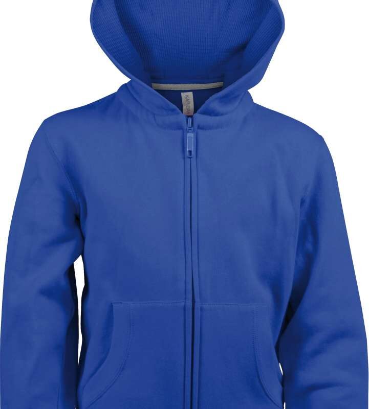 Kariban SWEATSHIRT HOODED KIDS FULL ZIP - ανοιχτό βασιλικό μπλε
