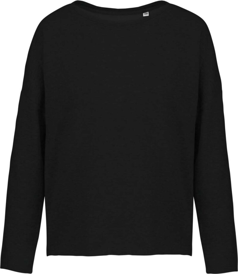 ka471-black-a2 Kariban SWEATSHIRT OVERSIZED για LADIES - Μαύρο