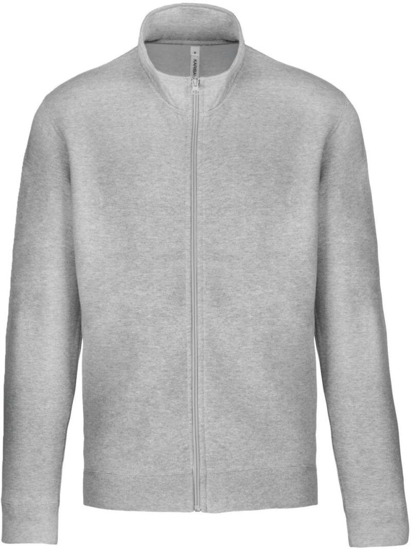 ka472-oxford_grey-a1 Kariban FLEECE JACKET με FULL ZIP - Γκρι της Οξφόρδης