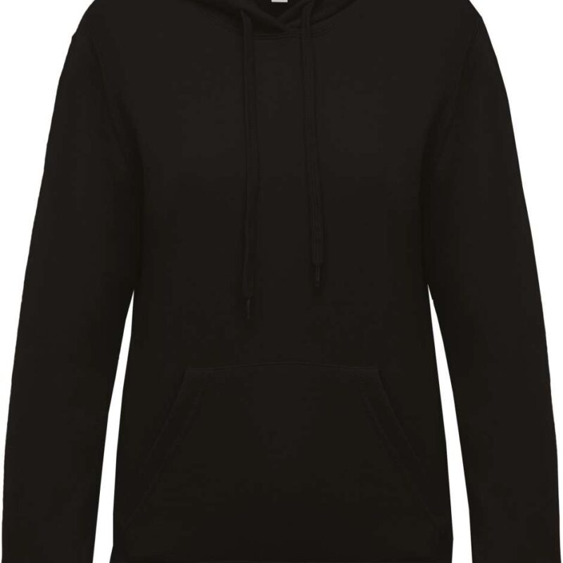 Kariban LADIES’ HOODED SWEATSHIRT - Μαύρο