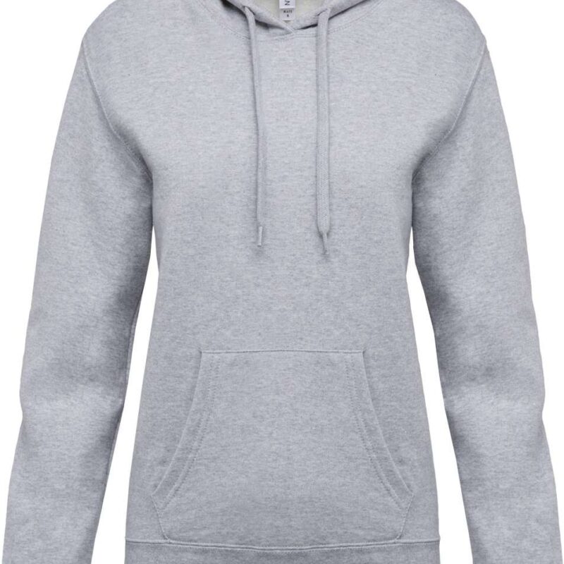 ka473-oxford_grey-a1 Kariban LADIES’ HOODED SWEATSHIRT - Γκρι της Οξφόρδης