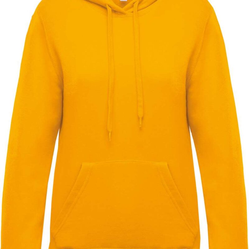 Kariban LADIES’ HOODED SWEATSHIRT - Κίτρινο