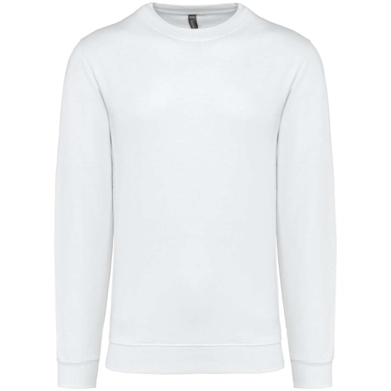 Kariban CREW NECK SWEATSHIRT - Λευκό