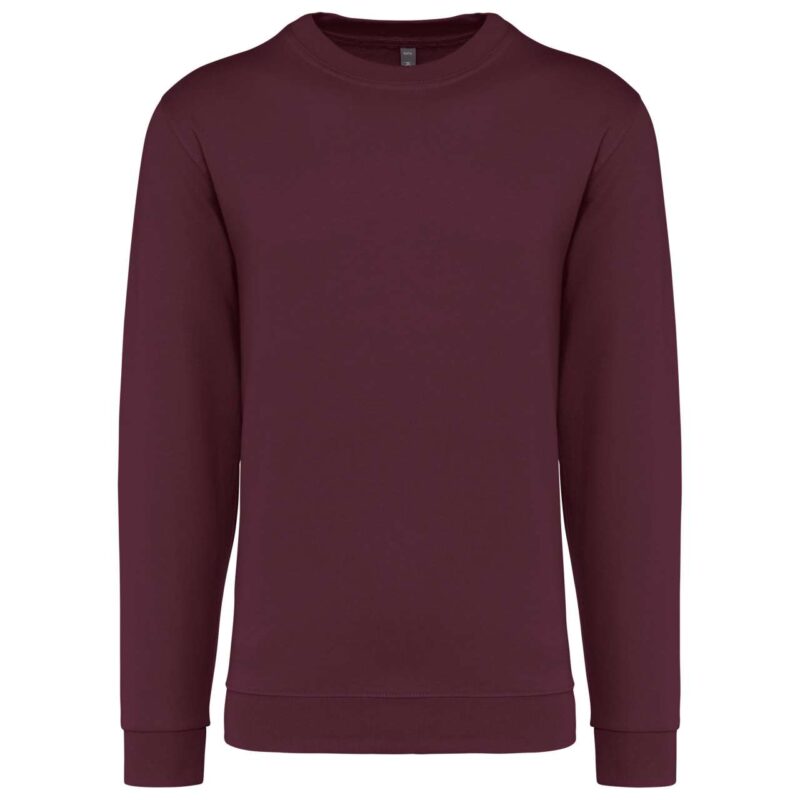 Kariban CREW NECK SWEATSHIRT - Κρασί