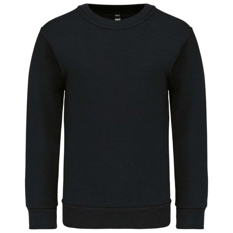 ka475-black-a1 Kariban Παιδικό KIDS CREW NECK SWEATSHIRT - Μαύρο