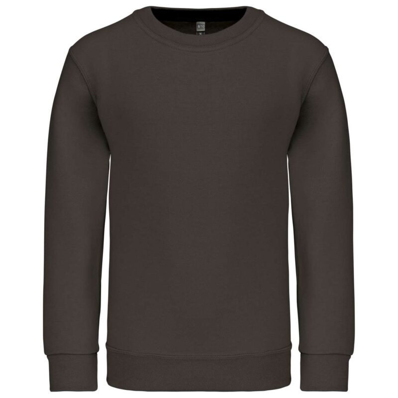 ka475-dark_grey-a1 Kariban Παιδικό KIDS CREW NECK SWEATSHIRT - Σκούρο Γκρι