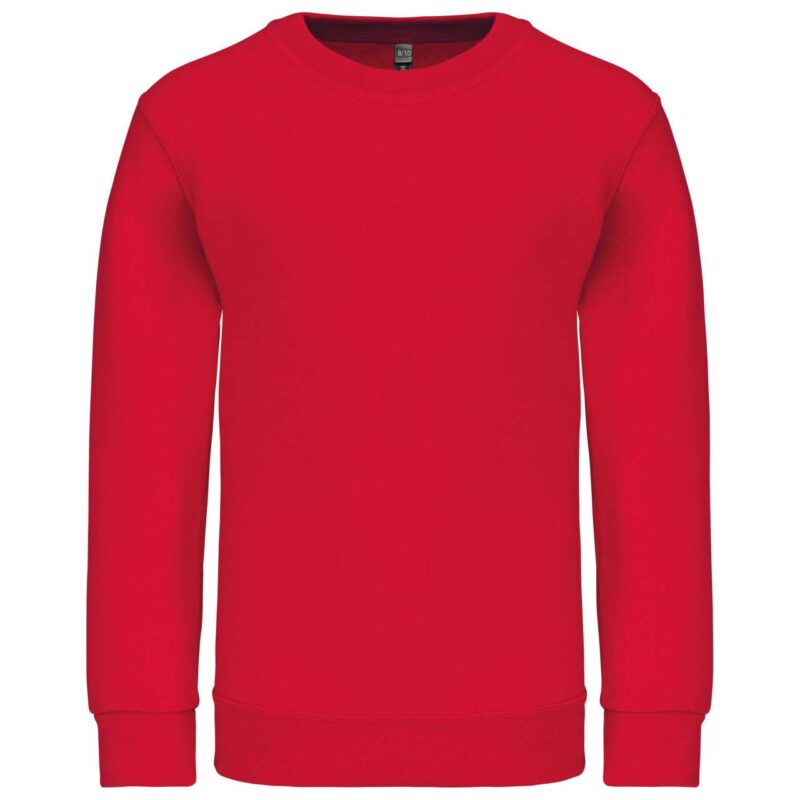 ka475-red-a1 Kariban Παιδικό KIDS CREW NECK SWEATSHIRT - Κόκκινο