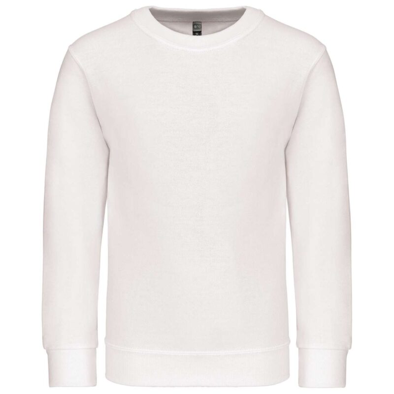 ka475-white-a1 Kariban Παιδικό KIDS CREW NECK SWEATSHIRT - Λευκό
