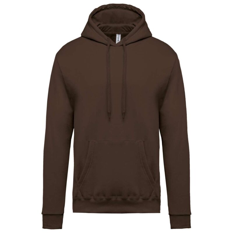 Kariban Για MEN HOODED SWEATSHIRT - Σοκολατί