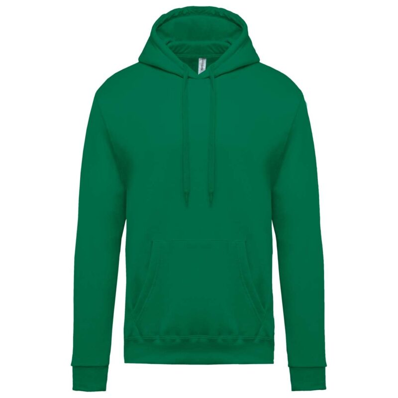 Kariban Για MEN HOODED SWEATSHIRT - πράσινο του Κέλι