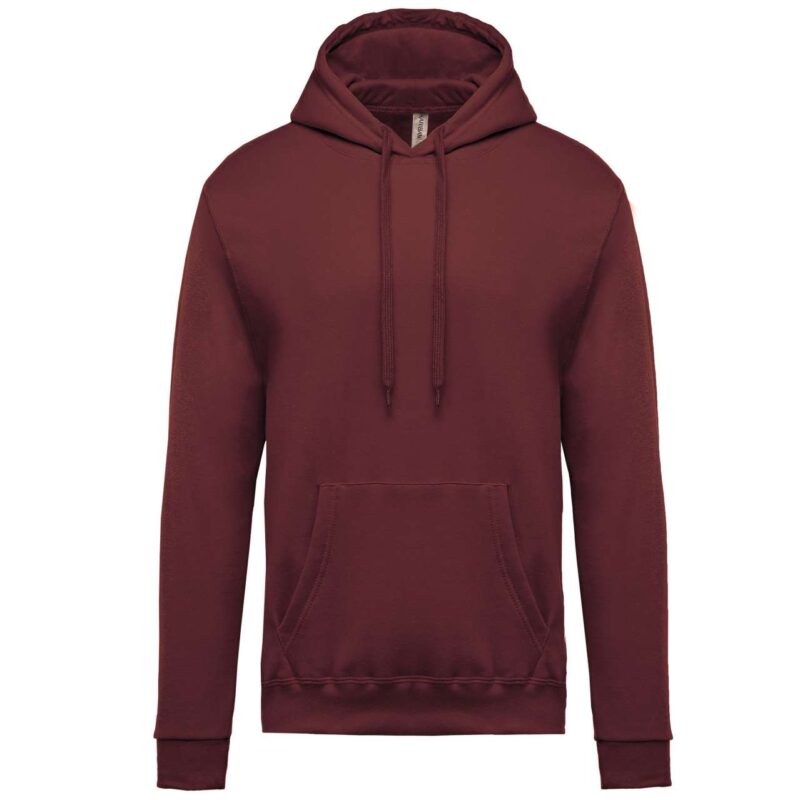Kariban Για MEN HOODED SWEATSHIRT - Κρασί