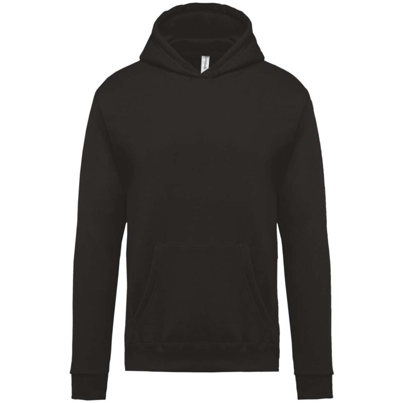 Kariban KIDS HOODED SWEATSHIRT - Μαύρο