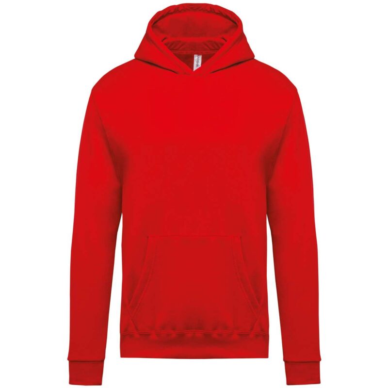 Kariban KIDS HOODED SWEATSHIRT - Κόκκινο