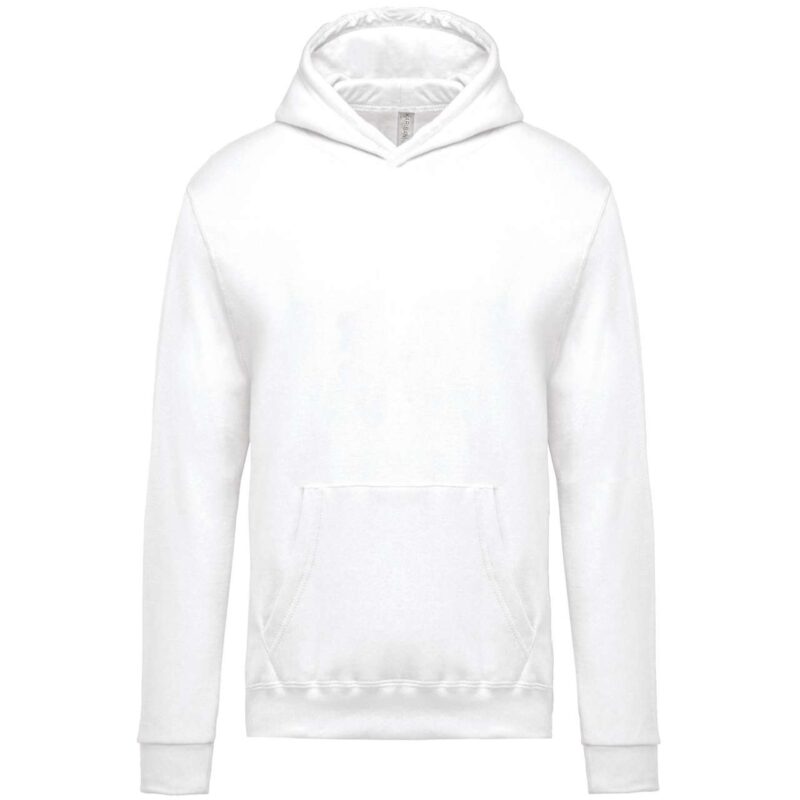 Kariban KIDS HOODED SWEATSHIRT - Λευκό