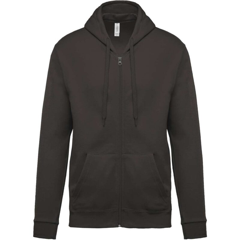 ka479-dark_grey-a1 Kariban FULL ZIP HOODED SWEATSHIRT - Σκούρο Γκρι