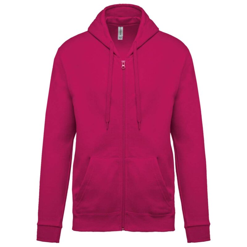 ka479-fuchsia-a2 Kariban FULL ZIP HOODED SWEATSHIRT - Φούξια