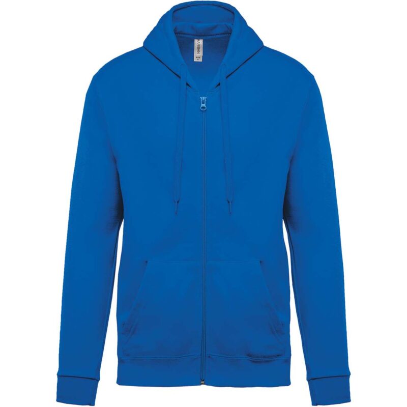Kariban FULL ZIP HOODED SWEATSHIRT - ανοιχτό βασιλικό μπλε