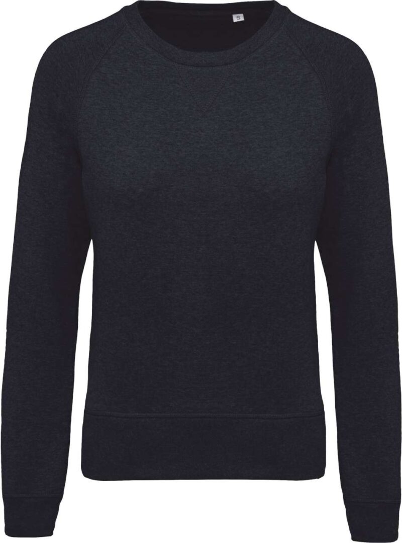 Kariban SOL'S ORGANIC LADIES RAGLAN SLEEVE CREW NECK SWEATSHIRT - Γαλλικό Ναυτικό Μελανζέ