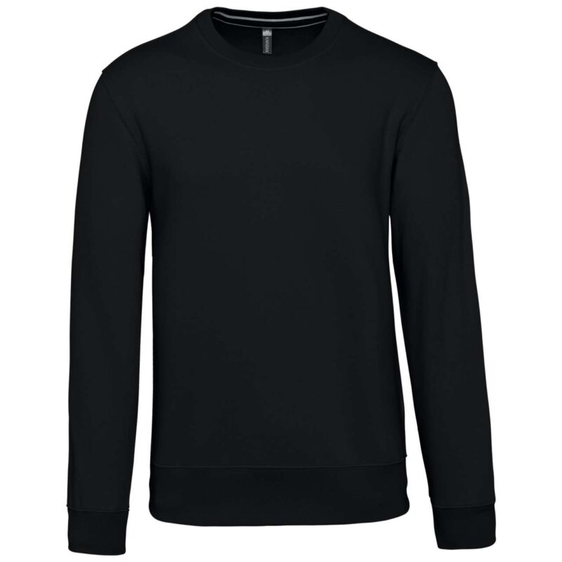 Kariban CREW NECK SWEATSHIRT - Μαύρο