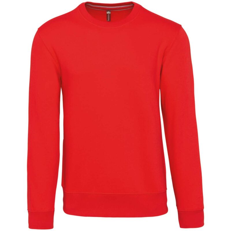 Kariban CREW NECK SWEATSHIRT - Κόκκινο