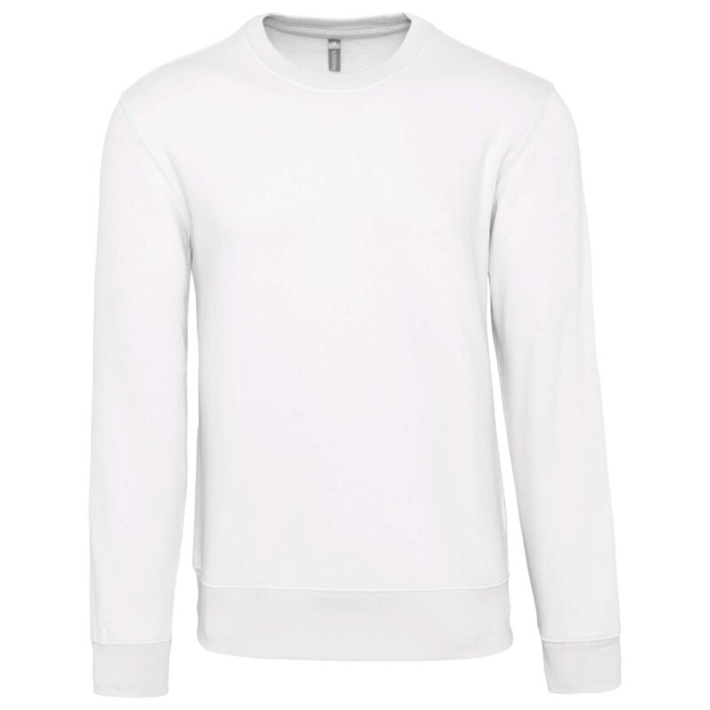 Kariban CREW NECK SWEATSHIRT - Λευκό