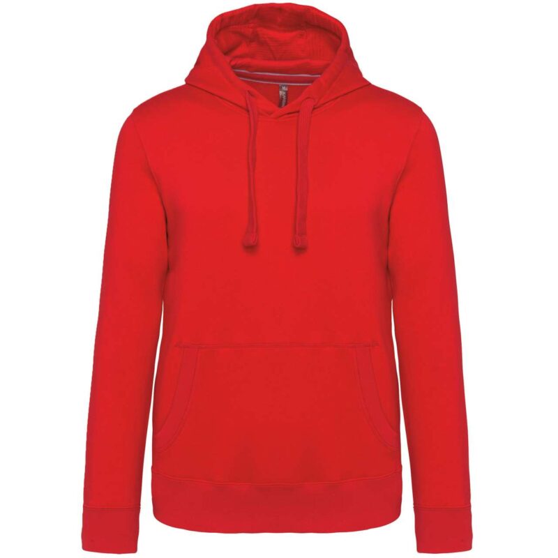 Kariban HOODED SWEATSHIRT - Κόκκινο