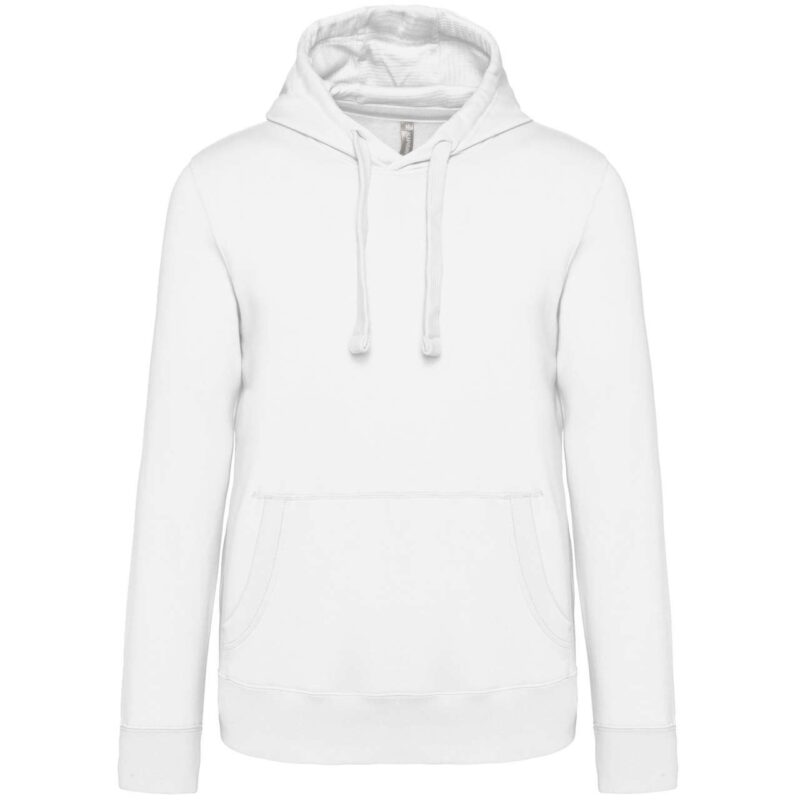 ka489-white-a1 Kariban HOODED SWEATSHIRT - Λευκό