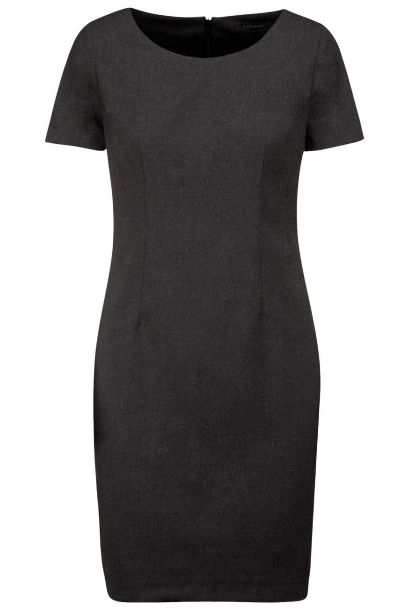 Kariban SHORT-SLEEVED DRESS - Anthracite Heather