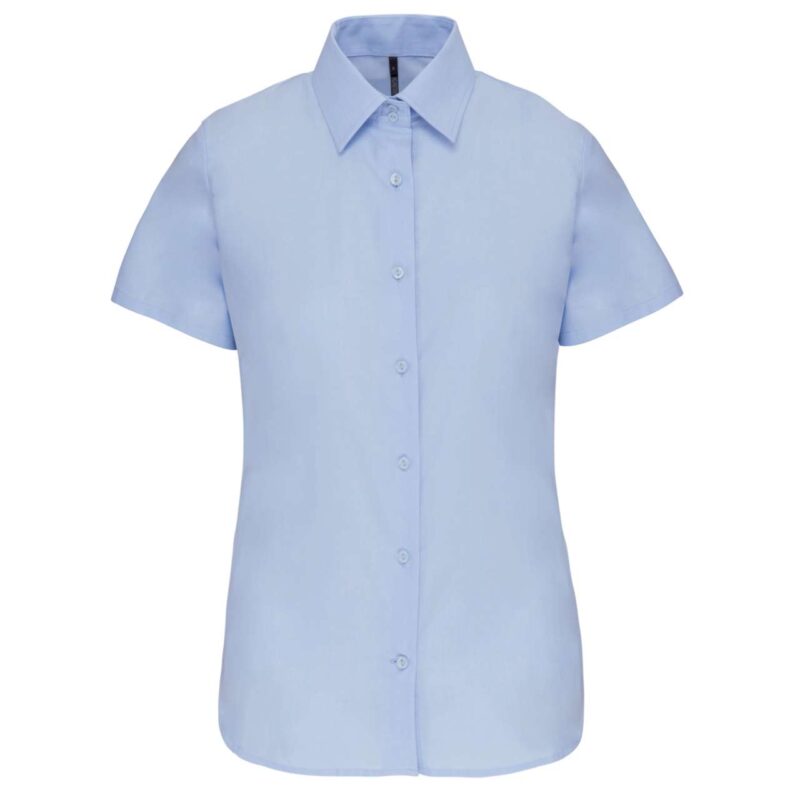 ka536-oxford_blue-a1 Kariban SHIRT OXFORD SHORT-SLEEVED για LADIES - Μπλε της Οξφόρδης