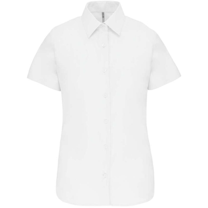 Kariban SHIRT OXFORD SHORT-SLEEVED για LADIES - Λευκό