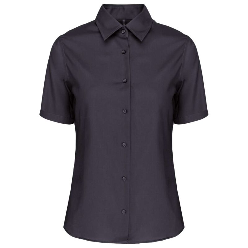 ka540-zinc-a1 Kariban LADIES' SHORT-SLEEVED NON-IRON SHIRT - Γκρι του ψευδαργύρου