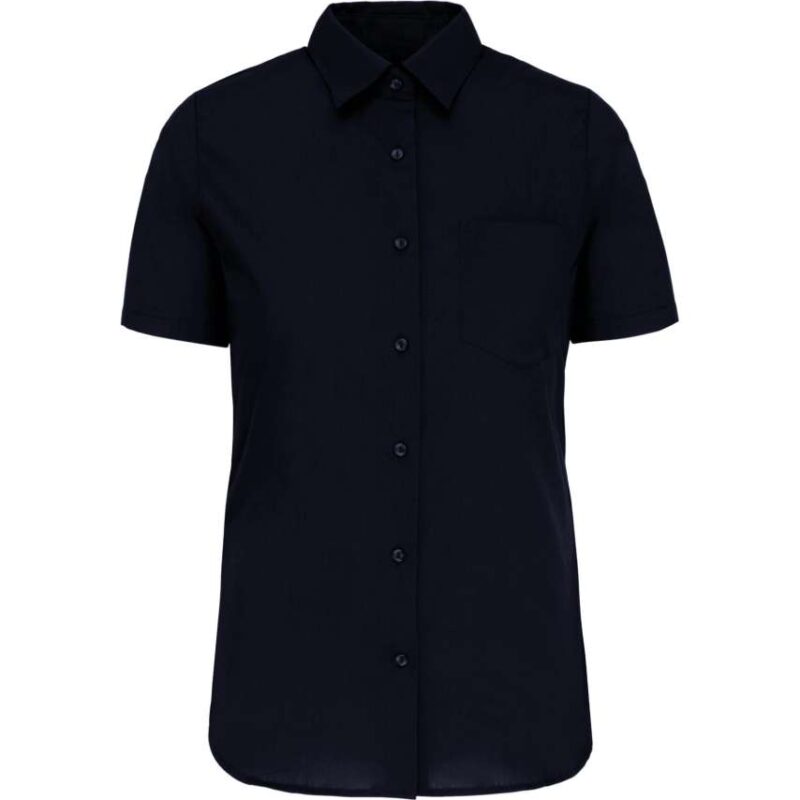 ka544-navy-a2 Kariban ποπλίνα) - `SHIRT` -> Πουκάμισο (noun) Putting it together: A shirt is "πουκάμισο" (neuter). So adjectives need to be neuter. `LADIES'` -> Γυναικείο (feminine, but here it modifies "shirt" which is neuter, so " - Μπλε μαρίν