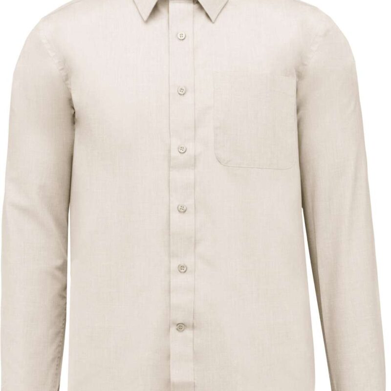 ka545-angora-a1 Kariban LONG-SLEEVED - JOFREY SHIRT - Angora