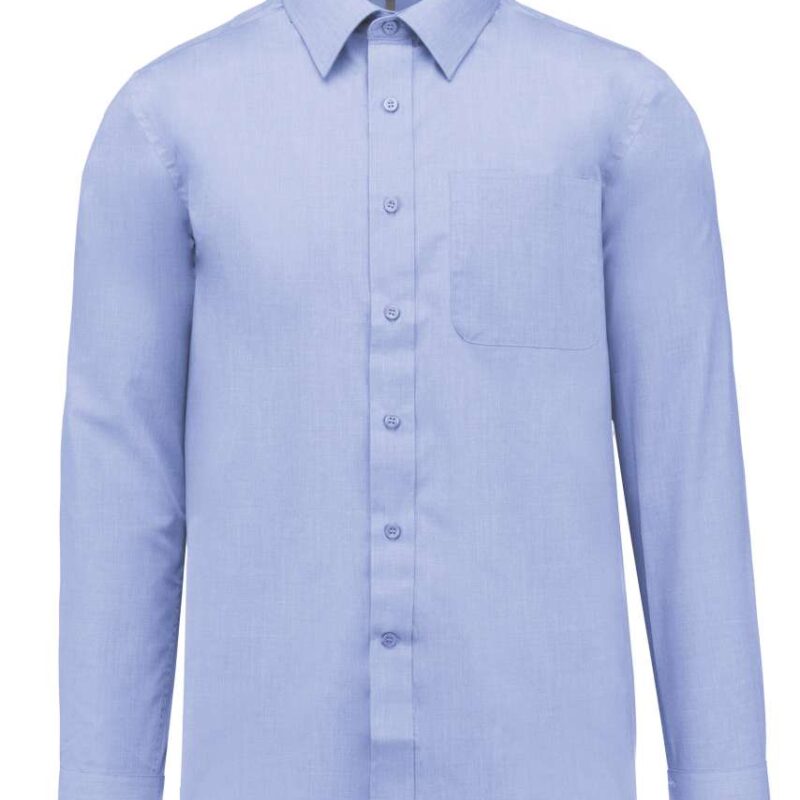 ka545-bright_sky-a2 Kariban LONG-SLEEVED - JOFREY SHIRT - Φωτεινό Γαλάζιο