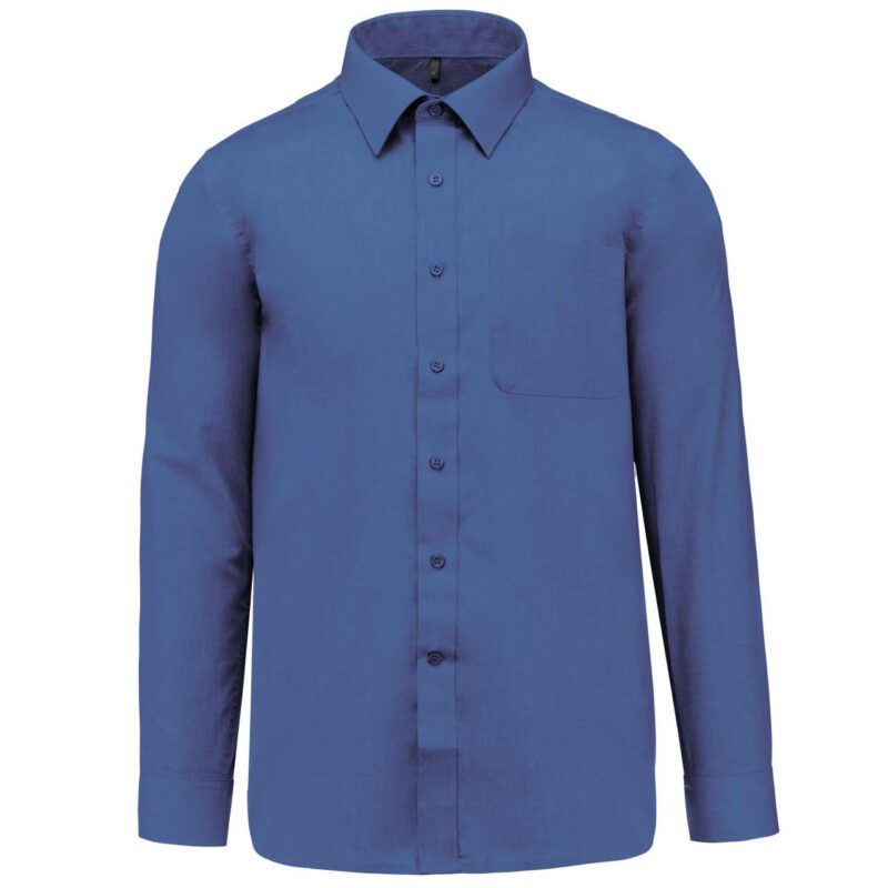 ka545-cobalt_blue-a1 Kariban LONG-SLEEVED - JOFREY SHIRT - Cobalt Blue