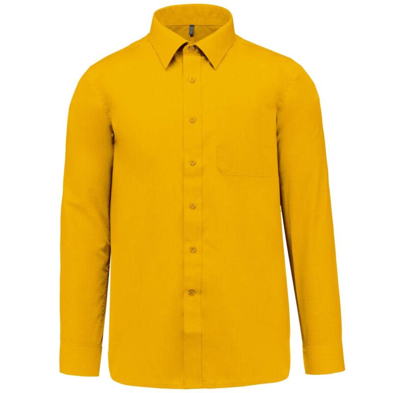 ka545-yellow-a1 Kariban LONG-SLEEVED - JOFREY SHIRT - Κίτρινο